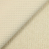 Double side fabric honeycomb sponge ecru bamboo per meter