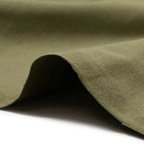 Jersey de algodón orgánico de color verde oliva
