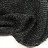 Maille Bianca côtelée noir