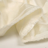 Jacquard polyviscose dunes de sables écru ton sur ton