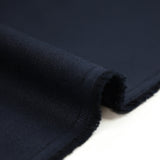 Sergé de polyester bleu marine