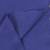 Jersey French Terry Organic Blue Cotton Indigo