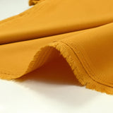 Satin de coton moutarde