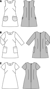 Patron N°6721 Burda : Robe
