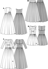 Patron n°6776 : Robe de mariée