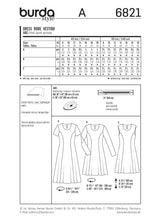 Patron n°6821 : Robe cintrée