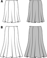 Patron n°6903 : Jupe