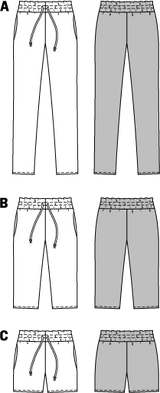 Patron n°6938: Pantalon et short