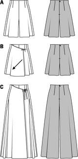 Patron n°6980 : Jupe-Culotte