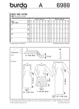 Patron n°6988 : Robe
