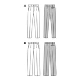 Patron Burda n°7022 : Pantalon