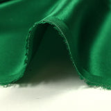Satén de seda verde imperial