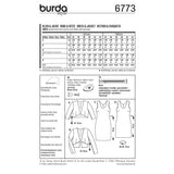 Patron Burda n°6773 : Ensemble robe & veste
