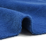 Tissu éponge bambou bleu roi vendu au mètre