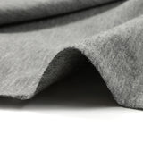 Jersey French Terry Algodón Orgánico Gris Chino