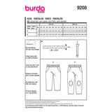 Patron Burda kids n°9208 : Pantalon