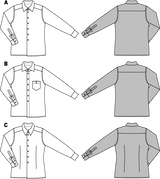 Patron n°7045 : Chemise pour homme