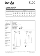 Patron n°7100 : Robe