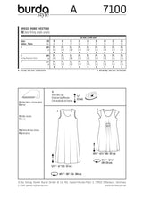 Patron n°7100 : Robe