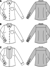 Patron n°: 7136 Chemisier, Blouse