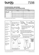 Patron n°: 7156 Sous vêtements historiques Femme