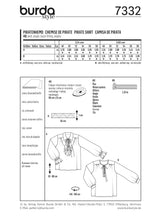 Patron n°7332 : Déguisement Chemise de Pirate