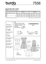 Patron n°7556 : Robe