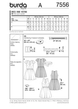 Patron n°7556 : Robe