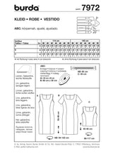 Patron n°7972 : Robe