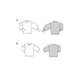 Patron Burda n°5716 : Sweatshirt