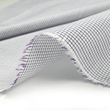 Cotton small white and dark purple tiles