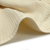 Double side fabric honeycomb sponge ecru bamboo per meter
