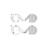 Patron Burda n°5701 : Blouse