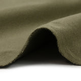 Jersey French Terry Organic Olive Organic Cotton