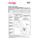 Patron Burda n°5697 : T-shirt