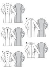 Patron n°8292 : Manteau