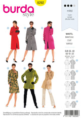 Patron n°8292 : Manteau