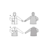 Patron Burda n°5691 : Veste & T-shirt