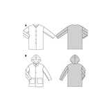 Patron Burda kids n°9207 : Veste