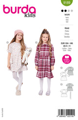 Patron Burda kids n°9189 : Robe