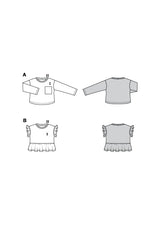 Burda Children's Boss N ° 9223: camiseta