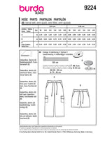 Patron Burda Enfant n°9224 : Pantalon