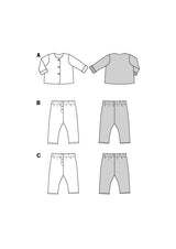 Patron Burda Enfant n°9231 : Ensemble