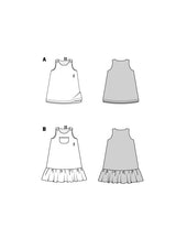 Burda children's boss n ° 9238: dress