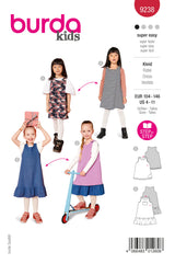 Burda children's boss n ° 9238: dress