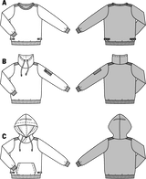 Patron n°9407 : Sweat-shirt