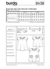 Patron N°9438 : Robe et T-shirt