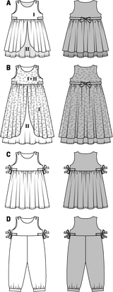 Patron n°9460 : Robe et Combinaison