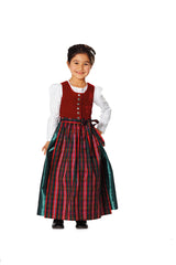 Patron n°9509 : Robe folklore pour fille