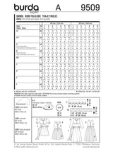 Patron n°9509 : Robe folklore pour fille